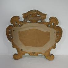 Baroque giltwood mirror, Italy 18th century.