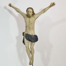 carved wooden Christ, Italy circa 1750