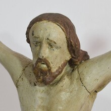 carved wooden Christ, Italy circa 1750