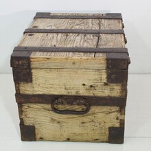 Oak silver chest / strongbox, France circa 1750-1800