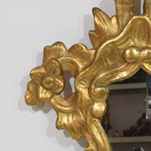 Baroque style giltwood mirror, Italy circa 1850