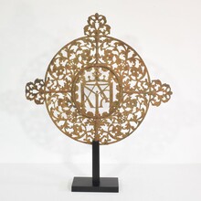 Metal procession ornament, France circa 1650-1750