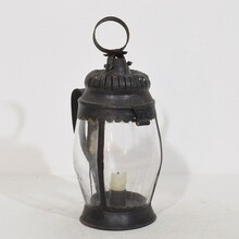 Rare metal lantern, France circa 1750-1800
