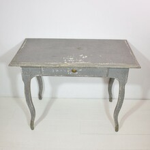 Painted Louis XV table/ small desk, France 18th century.
