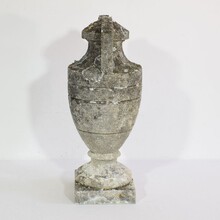 carved stone vase, France circa 1800-1900