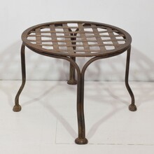 Iron stool or tabouret, France circa 1950
