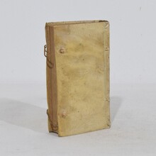 Nice collection of weathered vellum books, Spain/ Italy 18th century.