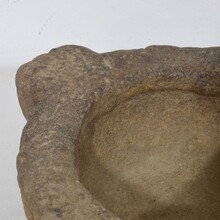 Sandstone mortar and pestle, France circa 1650-1750