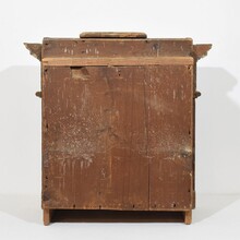 Carved giltwood baroque tabernacle with sunburst, Italy circa 1750