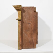 Carved giltwood baroque tabernacle with sunburst, Italy circa 1750