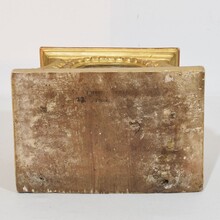 Hand carved wooden reliquary bust of a saint, Italy circa 1650-1750