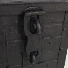 Handforged iron strongbox from Nuremburg or Augsburg, Germany 17th century