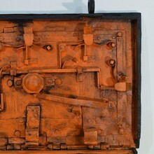 Handforged iron strongbox from Nuremburg or Augsburg, Germany 17th century