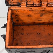 Handforged iron strongbox from Nuremburg or Augsburg, Germany 17th century