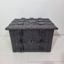 Hand forged iron strongbox from Nuremburg or Augsburg, germany 17th century