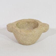 Limestone mortar, France circa 1750-1850