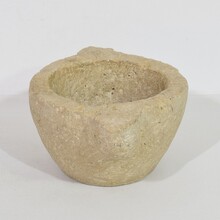 Limestone mortar, France circa 1750-1850