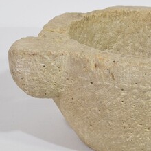 Limestone mortar, France circa 1750-1850