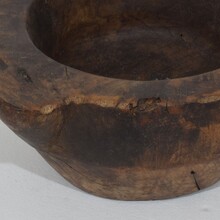 Wooden mortar, France circa 1750-1850
