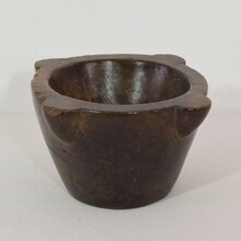 Wooden mortar, France circa 1750-1850