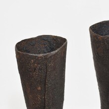 Hand forged iron candleholder, France/Spain 18/19th century