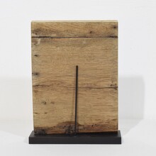 Carved oak panel depicting an angel on an acanthus curl, France circa 1750