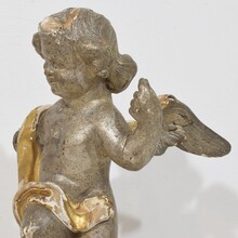 Baroque angel figure, Italy circa 1750
