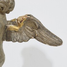 Baroque angel figure, Italy circa 1750