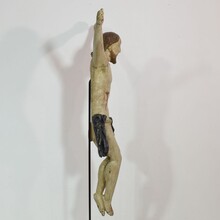 carved wooden Christ, Italy circa 1750