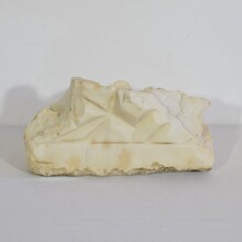 Marble base of a statue, Italy circa 1750-1800