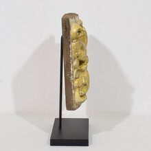 Baroque carved wooden ornament, Portugal circa 1750