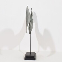 Folk art copper rooster weathervane, France circa 1800-1900