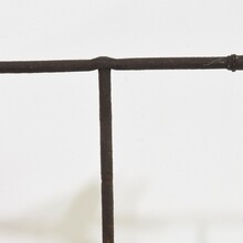 Iron weathervane roof finial, France circa 1800-1850