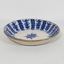 Glazed terracotta bowl, Spain circa 1850