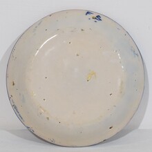 Glazed terracotta bowl, Spain circa 1850