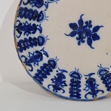 Glazed terracotta bowl, Spain circa 1850