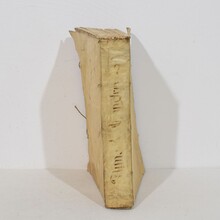 Amazing collection weathered vellum books, Spain/Italy 17/18th century