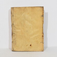 Amazing collection weathered vellum books, Spain/Italy 17/18th century