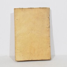 Amazing collection weathered vellum books, Spain/Italy 17/18th century