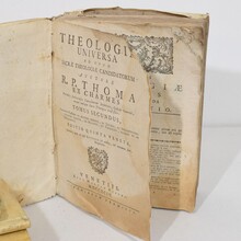 Amazing collection of weathered vellum books