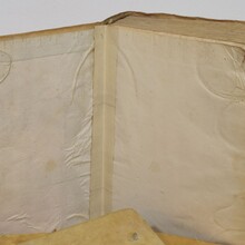 Amazing collection of weathered vellum books