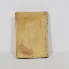 Amazing collection weathered vellum books, Spain/Italy 18th/19th century