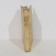 Amazing collection weathered vellum books, Spain/Italy 18th/19th century