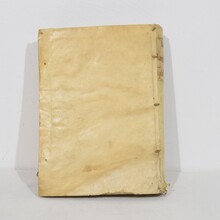 Amazing collection weathered vellum books, Spain/Italy 18th/19th century