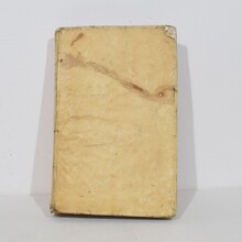 Amazing collection weathered vellum books, Spain/Italy 18th/19th century