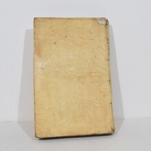 Amazing collection weathered vellum books, Spain/Italy 18th/19th century