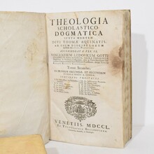 Amazing collection weathered vellum books, Spain/Italy 18th/19th century