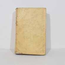 Amazing collection weathered vellum books, Spain/Italy 18th/19th century