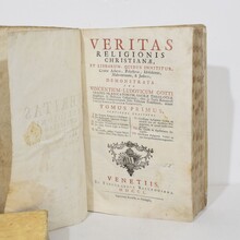 Amazing collection weathered vellum books, Spain/Italy 18th/19th century