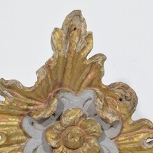 Baroque carved wooden ornament, Portugal circa 1750